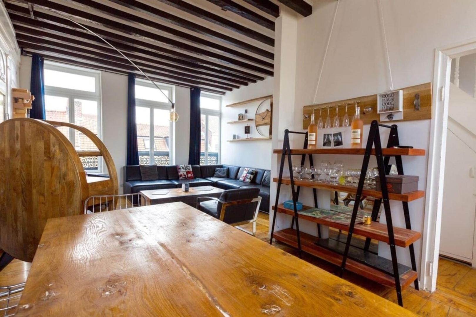 Appartement Vieux Lille Triplex De 100 M2 Extérieur photo